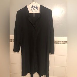 Petticoat Alley long sleeve black top